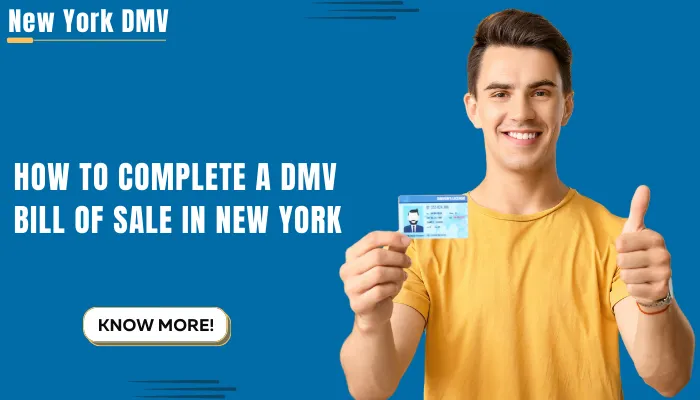 How To Complete A DMV Bill Of Sale In New York